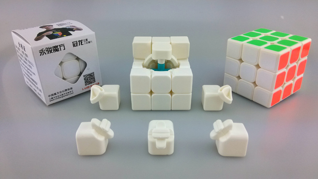YJ GuanLong 3x3x3 Magic Cube White